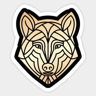 wolf Sticker